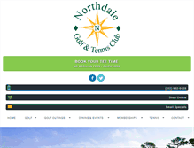 Tablet Screenshot of northdalegolf.com